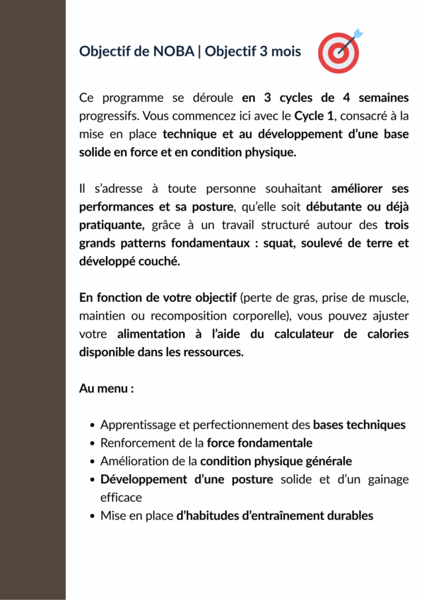 NOBA | Objectif 3 mois : Hybride – Image 2